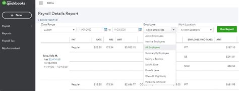 How To Run Quickbooks Payroll Reports