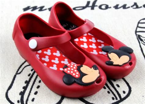 Minnie Mouse Zapatos bebé Sandalias dibujos animados Minnie zapato niño