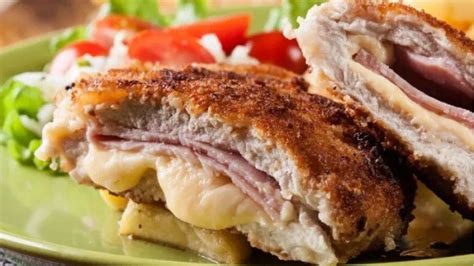 Recetas cómo preparar milanesas rellenas de jamón y queso