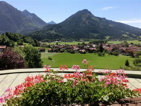 Blick Von Unserem Zimmerb Hotel Prinz Luitpold Bad Bad Hindelang