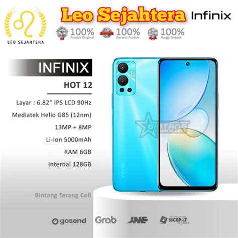 Jual Infinix Hot Ram Gb Gb Batere Baru Imei Ok Bonus Case Garansi Resmi Infinix