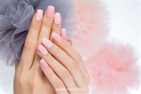 Pink Nail Designs With Diamonds Sparkling Ideas To Elevate Your