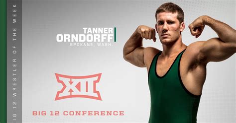 Uvu Wrestling Tanner Orndorff Earns Share Of Big 12 Wrestling Weekly