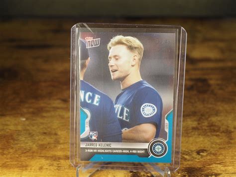 Topps Now Blue Jarred Kelenic Rc For Sale Online Ebay