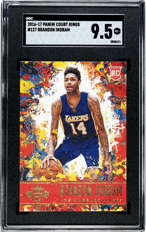 Court Kings Brandon Ingram Court Kings Level Rookie Rc Sgc