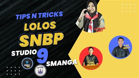 Sharing Session Tentang Tips Dan Triks Dengan Siswa Yang Lolos Snbp Sma