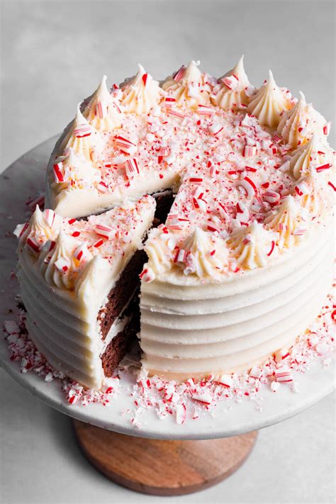 6 Inch Chocolate Peppermint Layer Cake MikeBakesNYC