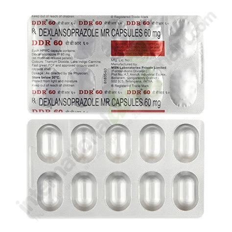 Buy Dexlansoprazole 60mg Tablets Online | IDM