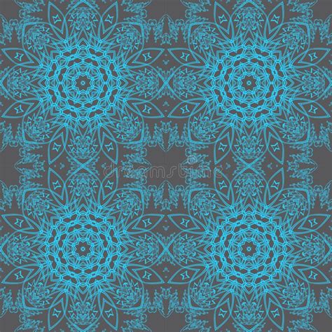 Blue Lace Pattern Stock Illustration Illustration Of Classy 125976828