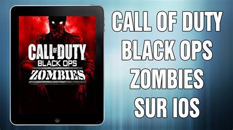 Call Of Duty Black Ops Zombies Iphoneipodipad Youtube