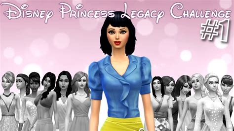 Sims 4 Disney Princess Challenge