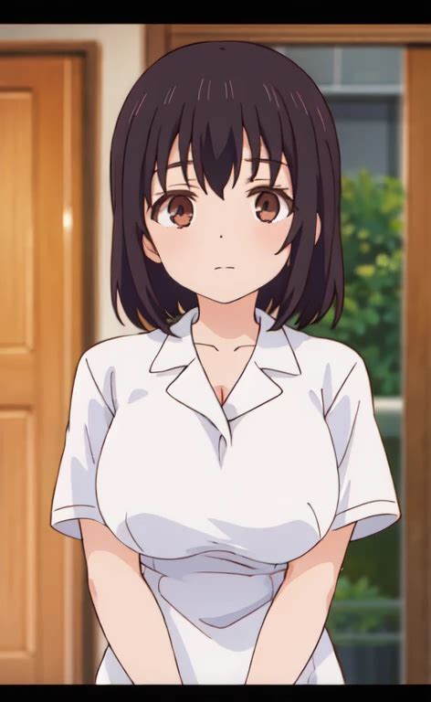 Shirakawa Kotone Tetona Touching Her Tits SeaArt AI