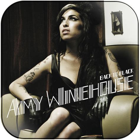 Amy Winehouse Back To Black 5 Album Cover Sticker