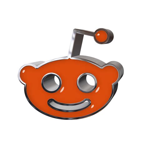 3d Reddit Icon 29750290 Png