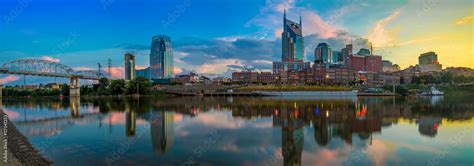 Nashville Skyline Stock Photo | Adobe Stock