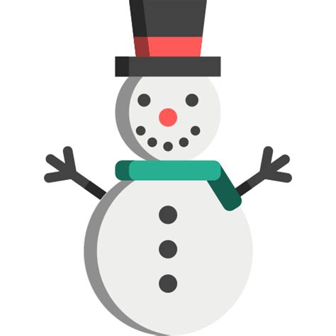 Monigote De Nieve Iconos Gratis De Navidad