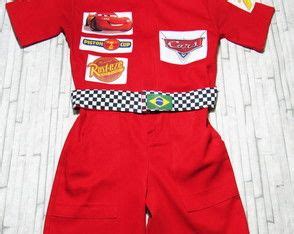 Macacao Infantil Fantasia Mcqueen Disney Cars Curto Macacão infantil