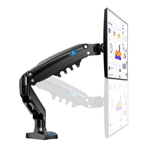 Suporte Articulado Pistao A Gas Para Monitor Zinnia Nimbo