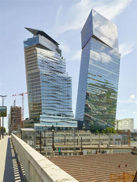 Jean Nouvel Completes The Construction Of Two Leaning Towers in Paris
