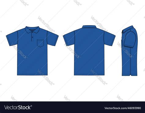 Polo shirt Royalty Free Vector Image - VectorStock