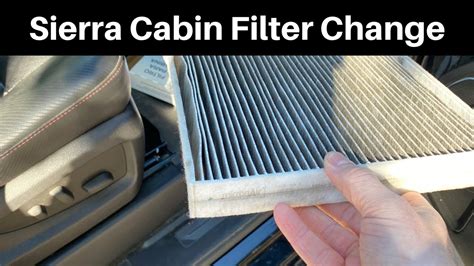 Cabin Air Filter Gmc Sierra