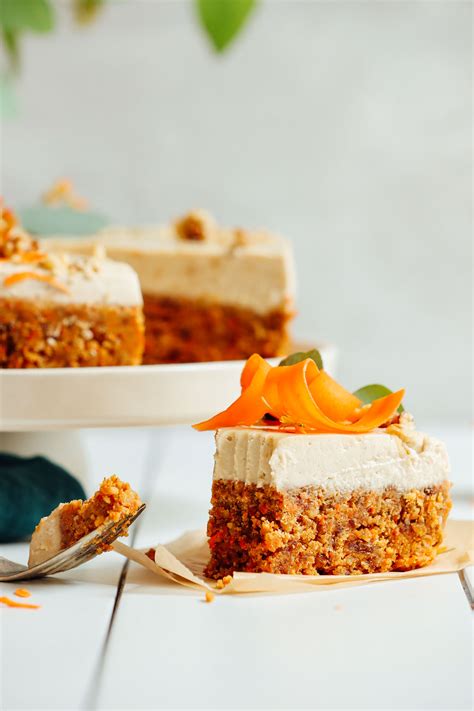 Raw Vegan Carrot Cake Minimalist Baker Recipes