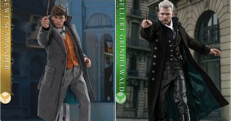 Fantastic Beasts Hot Toys Newt Scamander And Gellert Grindelwald Coming In
