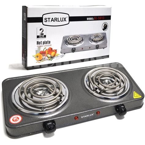 Электрическая двухконфорочная плита Starlux SL-5713 в интернет-магазине ...
