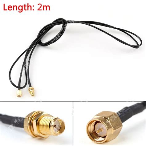 Areyourshop Sale Cm Rg Cable Sma Male Plug To Sma Female Jack