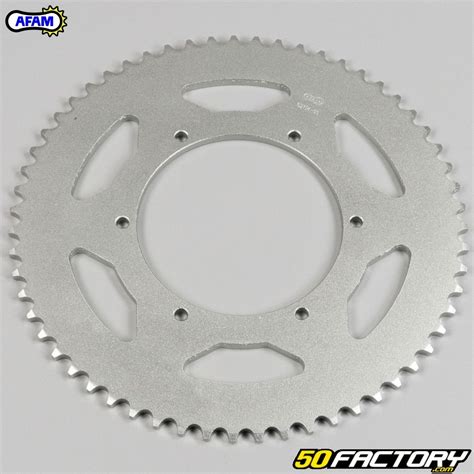 Couronne 59 dents acier 420 Derbi Aprilia Gilera 50 Afam Pièce