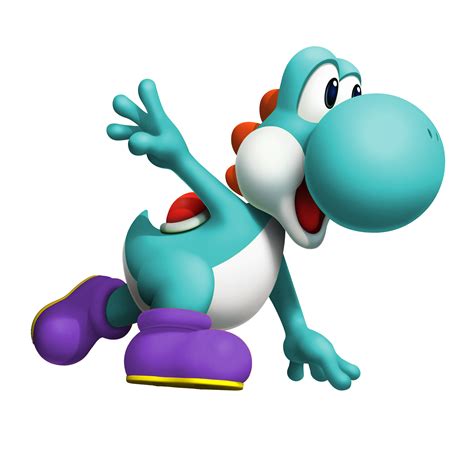 Yoshi Cyan Yoshi