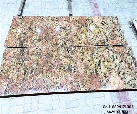 Granite Slab Vardhman Cat Eye Brown Granite Slab Manufacturer From