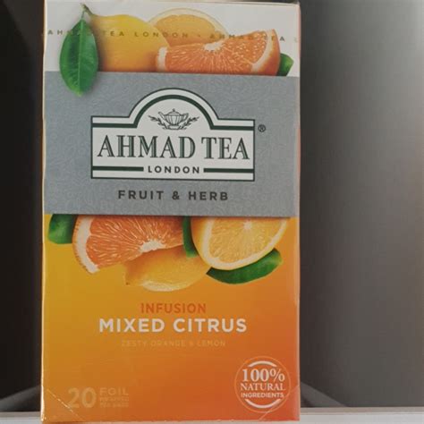 Ahmad Tea London AHMAD TEA Lemon & Giner Reviews | abillion