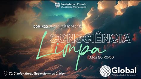 Consciência Limpa Pr Clay Peterson 29 10 2023 YouTube