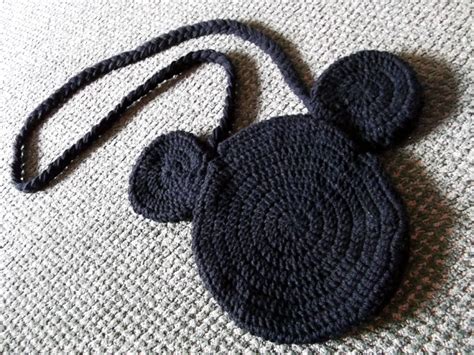 Megans Life Crochet Mickey Mouse Bag Pattern