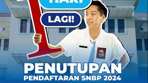 Pendaftaran Snbp Ditutup Besok Jam Wib Sebanyak