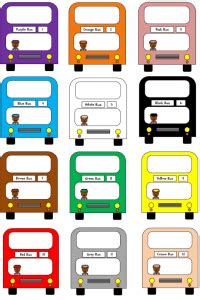 The Wheels on the Bus Themed Activities - Sophies's Nursery