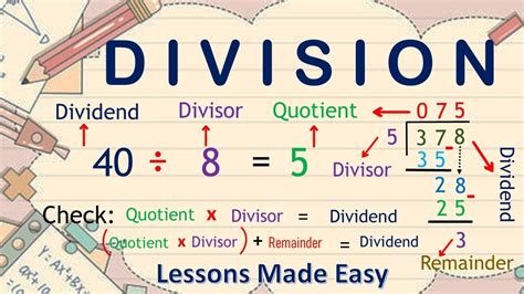 Simplest Method On How To Divide Multi Digit Dividend And Divisor Youtube