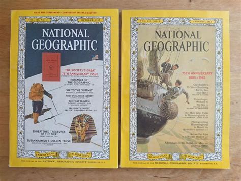 National Geographic Th Anniversary Hefte Broschur