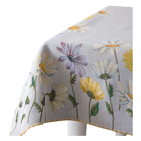 Скатерть для центра стола Vingi Ricami Margaret 100х100 см, гобелен ...