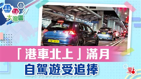 「港車北上」滿月 自駕遊受追捧 大灣區生活 點新聞