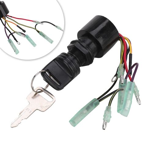 87 17009a5 Boat Ignition Key Switch Assembly Fit For Mercury Outboard Control Box Motor 3