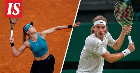 Paula Badosa Ja Stefano Tsitsipas Saivat Roisin Tarjouksen Tennis