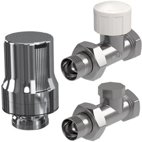 Комплект радиаторный ROYAL THERMO прямой DE LUXE 1/2" RTE 50.017 (НС ...