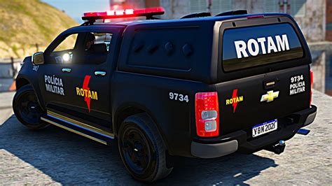 ROTAM CONFRONTA LATROCIDA DE PMGO GTA 5 POLICIAL LSPDFR YouTube