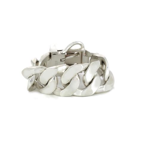 Bracelet Herm S Boucle Sellier Tgm En Argent