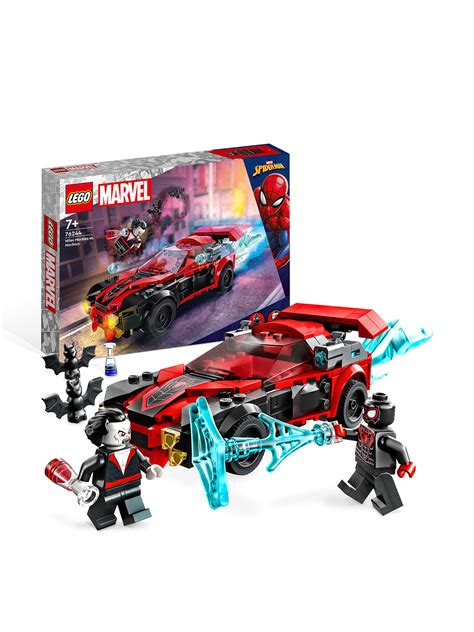 LEGO Marvel Miles Morales Vs Morbius Set 76244 LEGO Construction