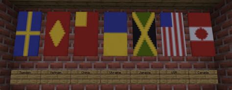 Minecraft flags! How’d I do? : r/JackSucksAtGeography