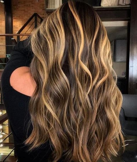 Brunette Hair With Highlights Brown Hair Balayage Brown Blonde Hair