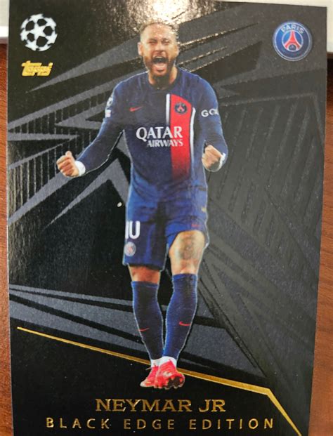 Topps Match Attax Champions League Black Edge Edition Neymar Jr